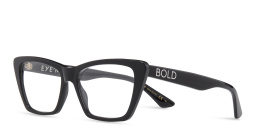 EYE'M Cat-Eye Eyeglasses in Black – Product Photo 2