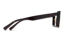 EYE'M Square Eyeglasses in Brown – Product Photo 3