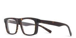 EYE'M Square Eyeglasses in Brown – Product Photo 4