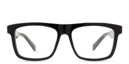 Shop EYE'M Square Eyeglasses in Black online.
