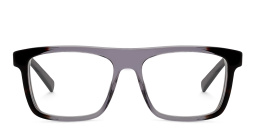Shop EYE'M Square Eyeglasses in Grey online.