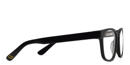 EYE'M Kids Rectangle Eyeglasses in Black – Product Photo 3