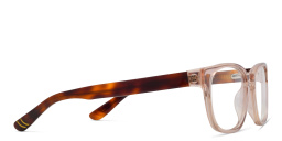 EYE'M Kids Rectangle Eyeglasses in Pink – Product Photo 3