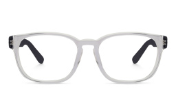 EYE'M Kids Rectangle Eyeglasses in Clear – Product Photo 1