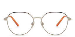 EYE'M Kids Irregular Eyeglasses in Silver – Product Photo 1