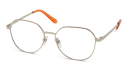 EYE'M Kids Irregular Eyeglasses in Silver – Product Photo 2