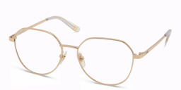 Shop EYE'M Kids Irregular Eyeglasses in Gold online.