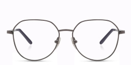 EYE'M Kids Irregular Eyeglasses in Gunmetal – Product Photo 1