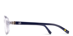 EYE'M Kids Rectangle Eyeglasses in Clear – Product Photo 3