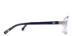 EYE'M Kids Rectangle Eyeglasses in Clear – Product Photo 4