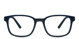 EYE'M Kids Rectangle Eyeglasses in Blue – Product Photo 1