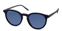 Shop EYE'M Round Sunglasses in Blue online.