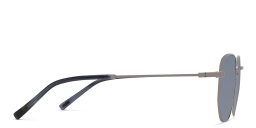 Shop EYE'M Irregular Sunglasses in Silver online.