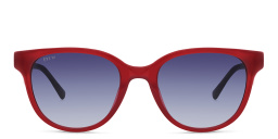 EYE'M Square Sunglasses in Red – Product Photo 1