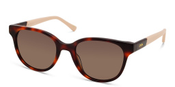 Shop EYE'M Square Sunglasses in Havana online.