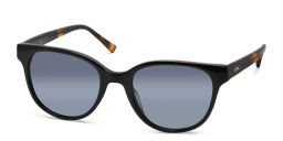 EYE'M Square Sunglasses in Black – Product Photo 2