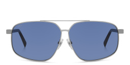 EYE'M Aviator Sunglasses in Silver – Product Photo 1