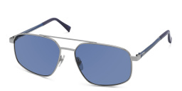 EYE'M Aviator Sunglasses in Silver – Product Photo 2
