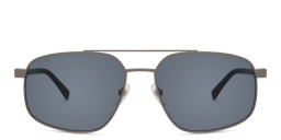 نظارة شمسية بإطار أفياتور من EYE'M بلون فضي - صورة المنتج 1