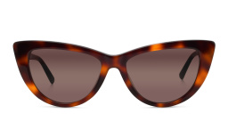 EYE'M Cat Eye Sunglasses in Havana – Product Photo 1