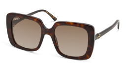 EYE'M Square Sunglasses in Havana – Product Photo 2