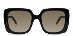 EYE'M Square Sunglasses in Black – Product Photo 1
