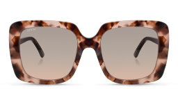 EYE'M Square Sunglasses in Pink – Product Photo 1