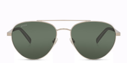 EYE'M Aviator Sunglasses in Silver – Product Photo 1