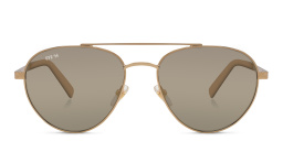 EYE'M Aviator Sunglasses in Antique Gold – Product Photo 1