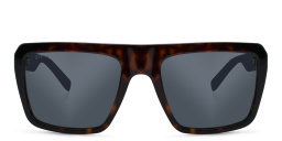 Shop EYE'M Square Sunglasses in Havana online.