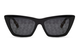 EYE'M Cat Eye Sunglasses in Black – Product Photo 1