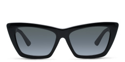 EYE'M Cat Eye Sunglasses in Black – Product Photo 1