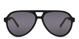 EYE'M Kids Aviator Sunglasses in Black – Product Photo 1