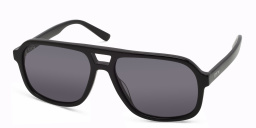 EYE'M Kids Aviator Sunglasses in Black – Product Photo 2
