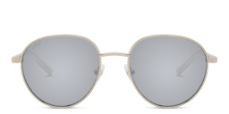 EYE'M Kids Round Sunglasses in Silver – Product Photo 1