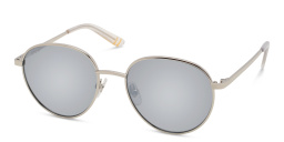Shop EYE'M Kids Round Sunglasses in Silver online.