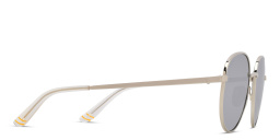 Shop EYE'M Kids Round Sunglasses in Silver online.