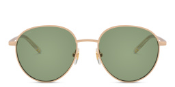 نظارة شمسية بإطار دائري للأطفال من EYE'M بلون ذهبي - صورة المنتج 1