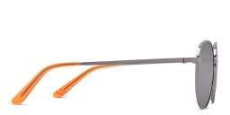 نظارة شمسية بإطار دائري للأطفال من EYE'M بلون فضي - صورة المنتج 3