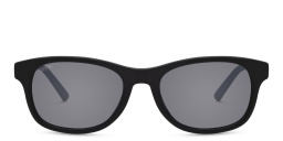 EYE'M Kids Rectangle Sunglasses in Black – Product Photo 1