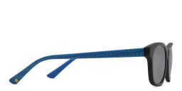 EYE'M Kids Rectangle Sunglasses in Black – Product Photo 3