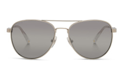 EYE'M Kids Aviator Sunglasses in Silver – Product Photo 1
