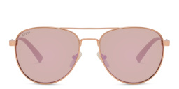 EYE'M Kids Aviator Sunglasses in Gold – Product Photo 1