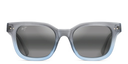 Shop Maui Jim Unisex Square Sunglasses in Grey online.