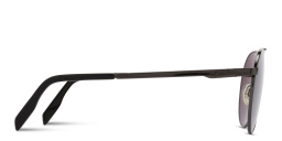 Maui Jim Waterfront Unisex Round Sunglasses in Gunmetal – Product Photo 3