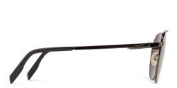 Shop Maui Jim Waterfront Unisex Round Sunglasses in Gunmetal online.