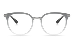 Shop Dolce & Gabbana Panthos Eyeglasses in Gradient Grey online.