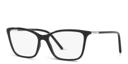 PRADA Wide Cat Eye Eyeglasses in Black – Product Photo 2
