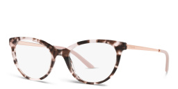 PRADA Round Eyeglasses in Orchid Tortoise – Product Photo 2
