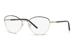 PRADA Wide Cat Eye Eyeglasses in Gold – Product Photo 2